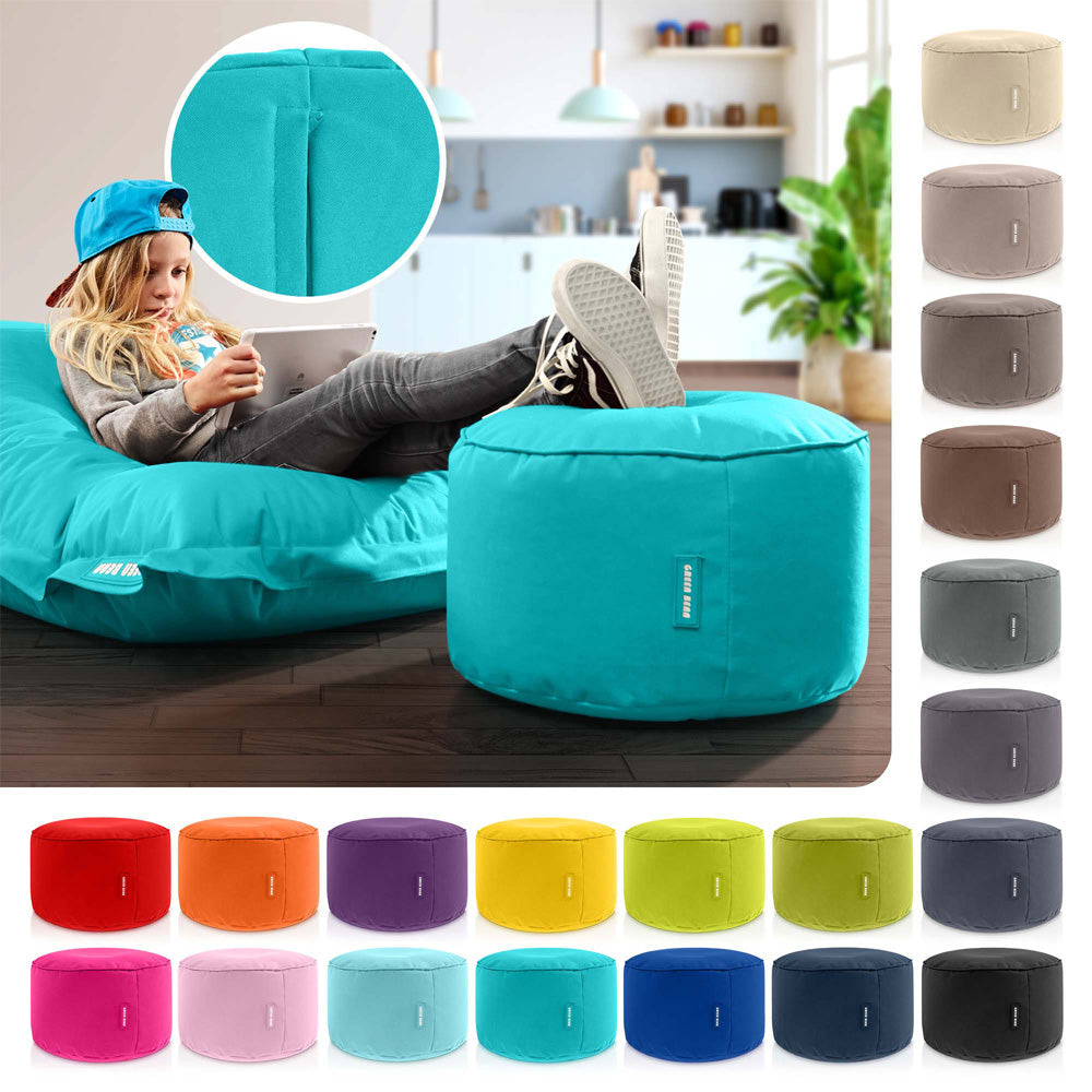 Lauko Pufas Stay Turquoise