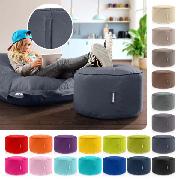 Lauko Pufas Stay Dark Grey