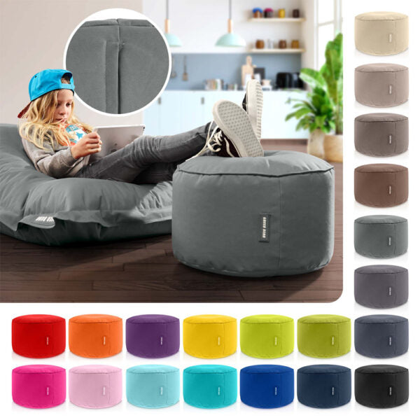 Lauko Pufas Stay Grey
