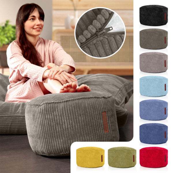 Pufas Cord Indoor Grey
