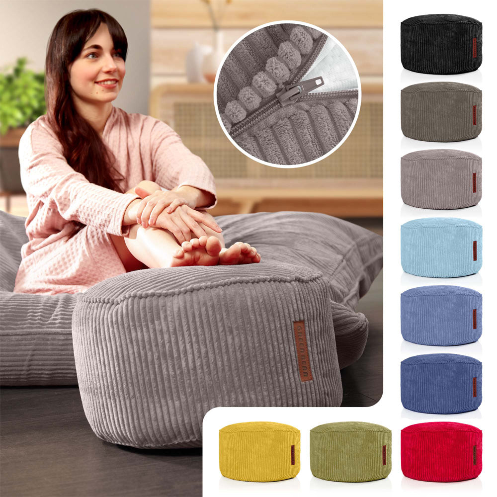 Pufas Cord Indoor Light Grey