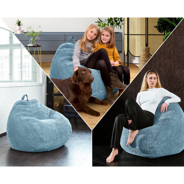 Sėdmaišis Scoop Indoor Light Blue