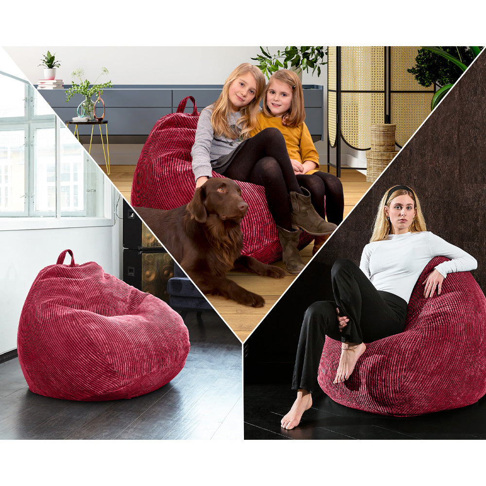 Sėdmaišis Scoop Indoor Red