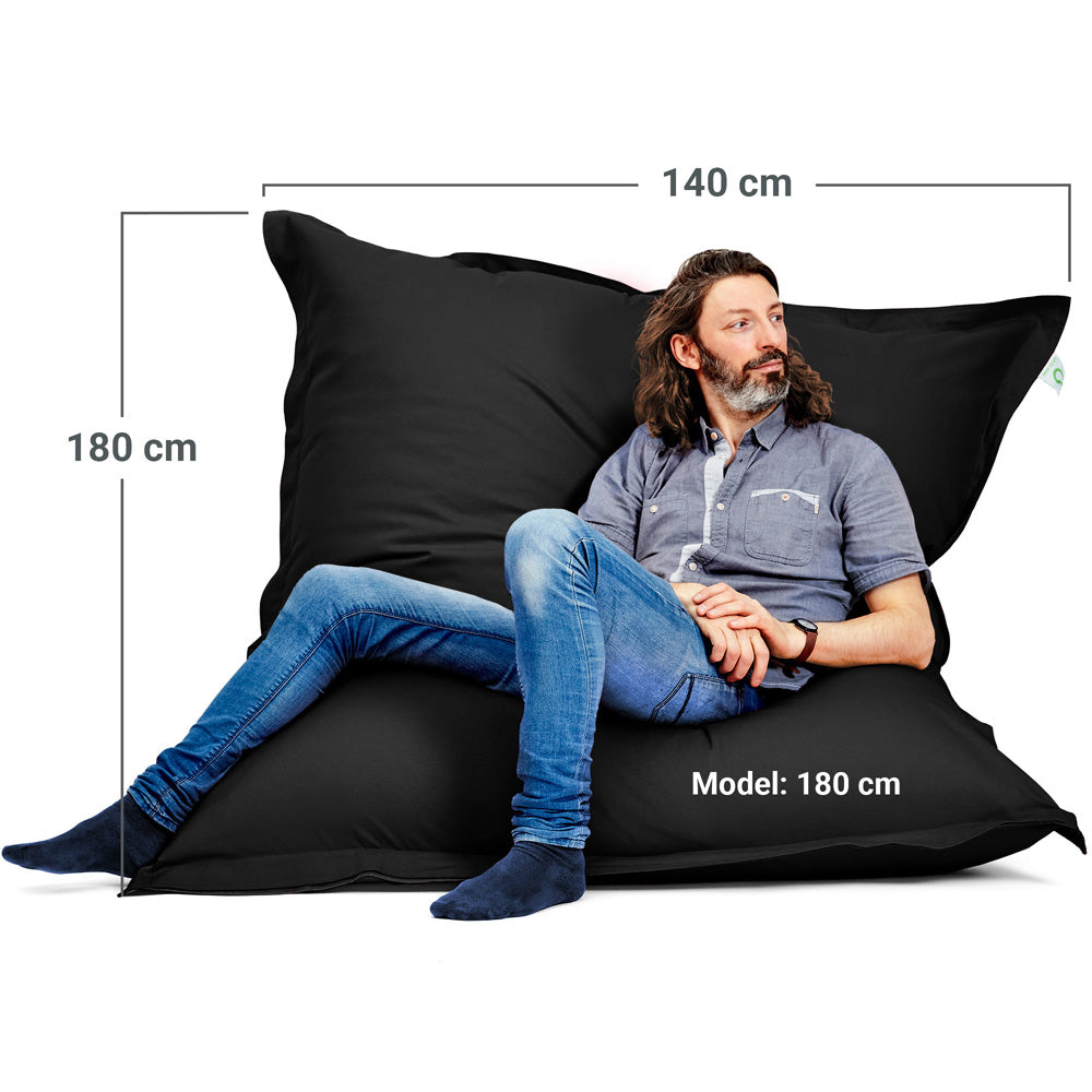 Sėdmaišis Square Indoor XXL Black