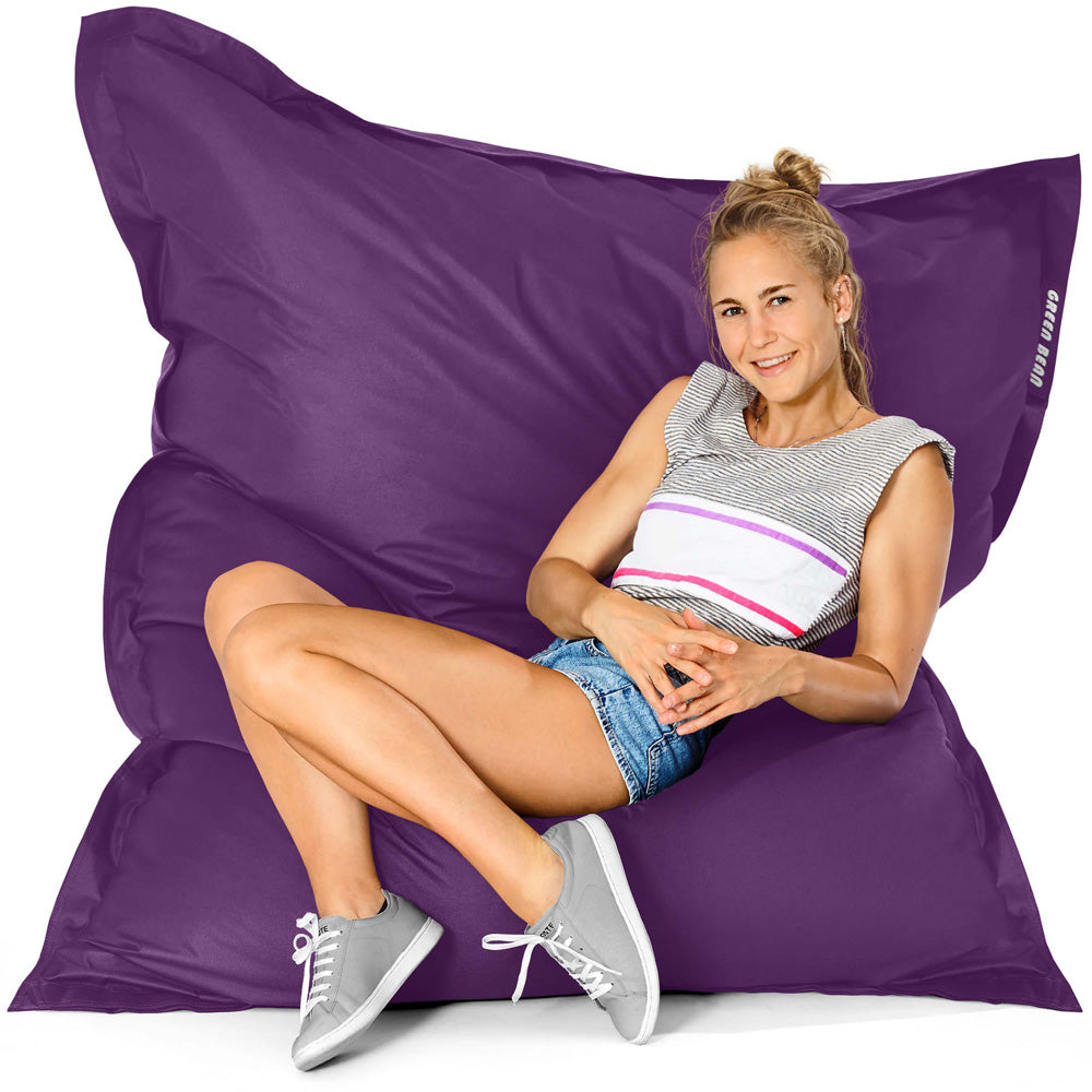 Lauko Sėdmaišis Square Outdoor XXL Purple