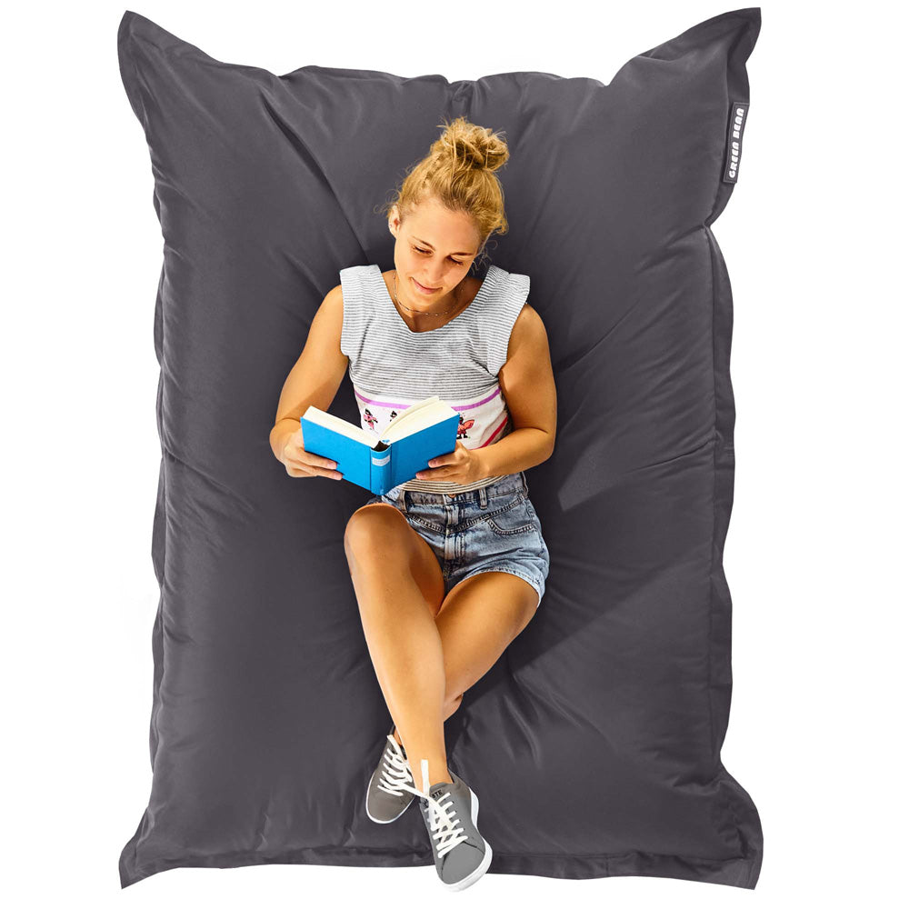 Lauko Sėdmaišis Square Outdoor XL Graphite Grey