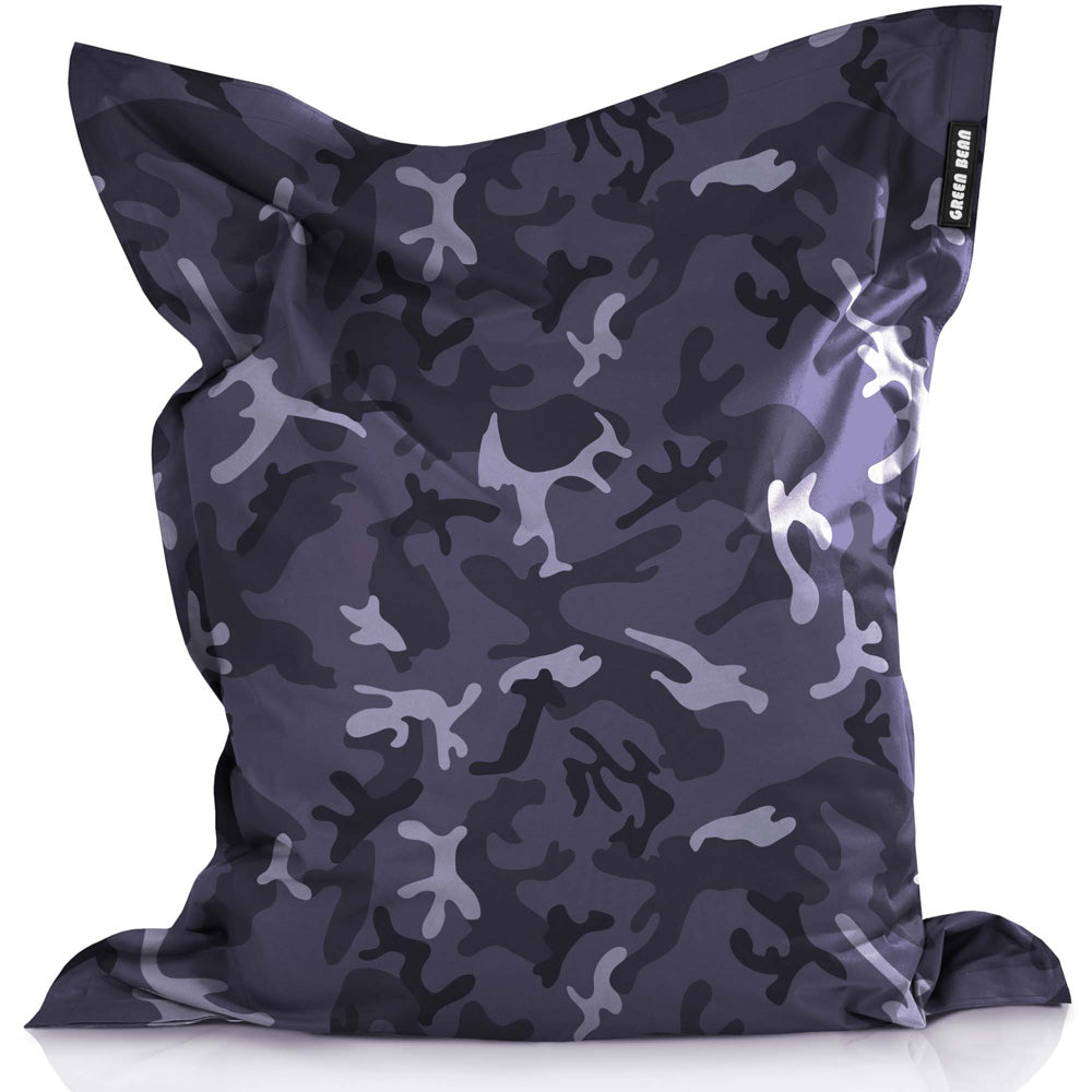Lauko Sėdmaišis Square Outdoor XXL Black Camouflage
