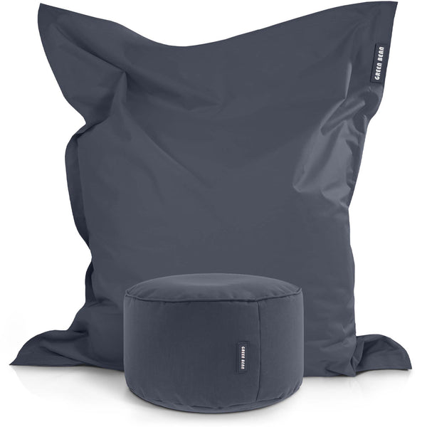 Lauko Sėdmaišių Komplektas Square XXL ir Stay Dark Grey