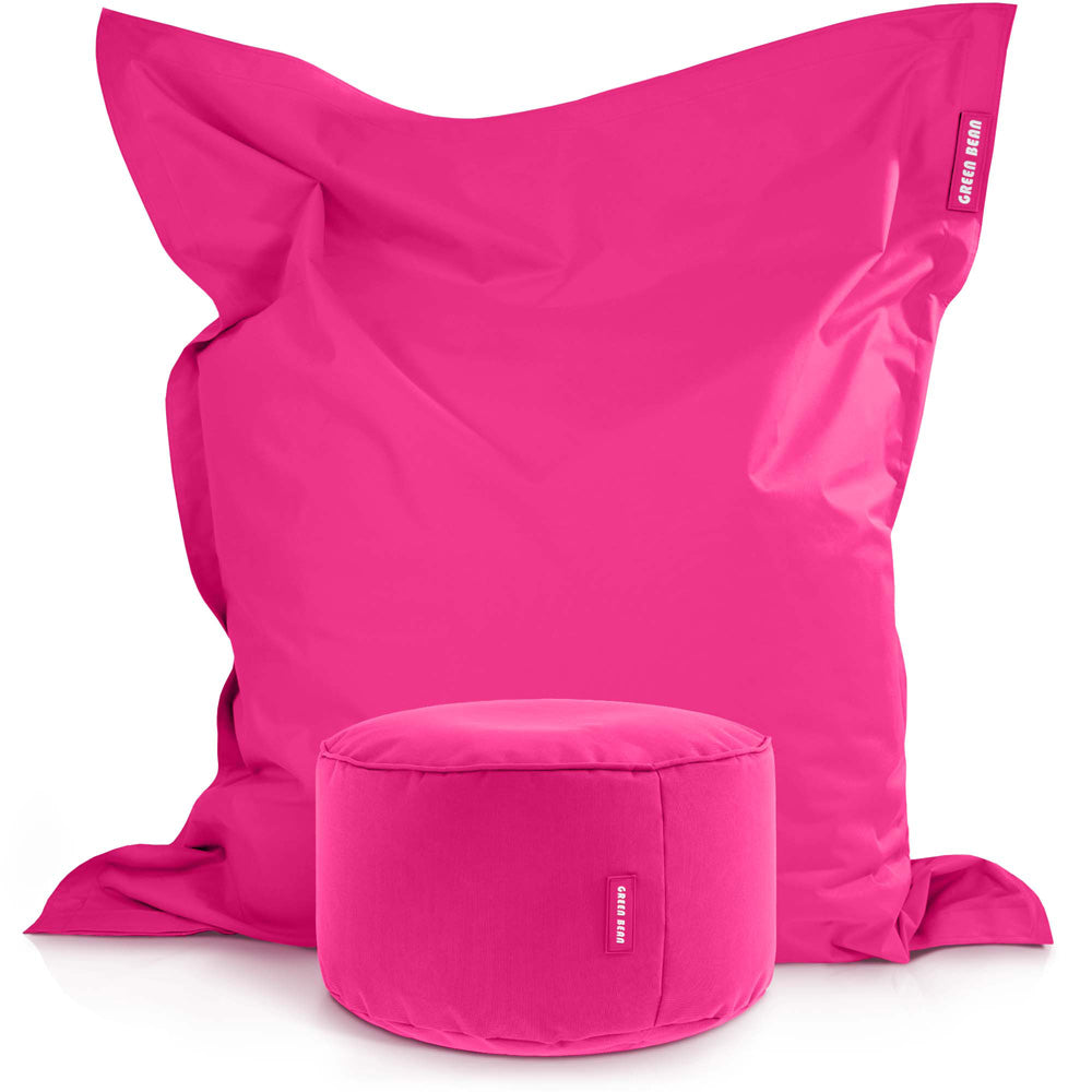 Lauko Sėdmaišių Komplektas Square XXL ir Stay Pink