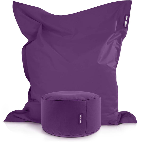 Lauko Sėdmaišių Komplektas Square XXL ir Stay Purple