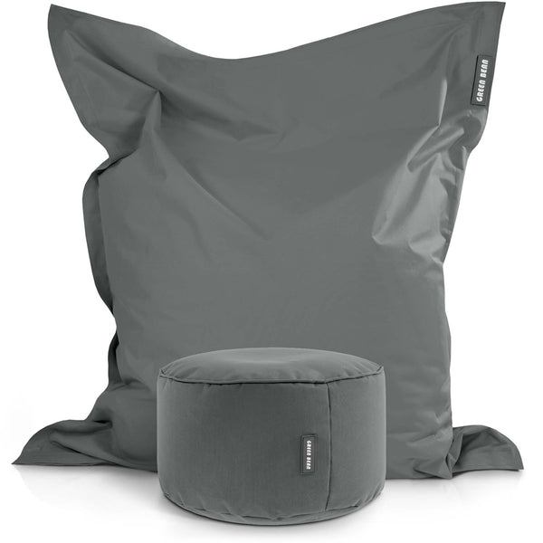 Lauko Sėdmaišių Komplektas Square XXL ir Stay Grey