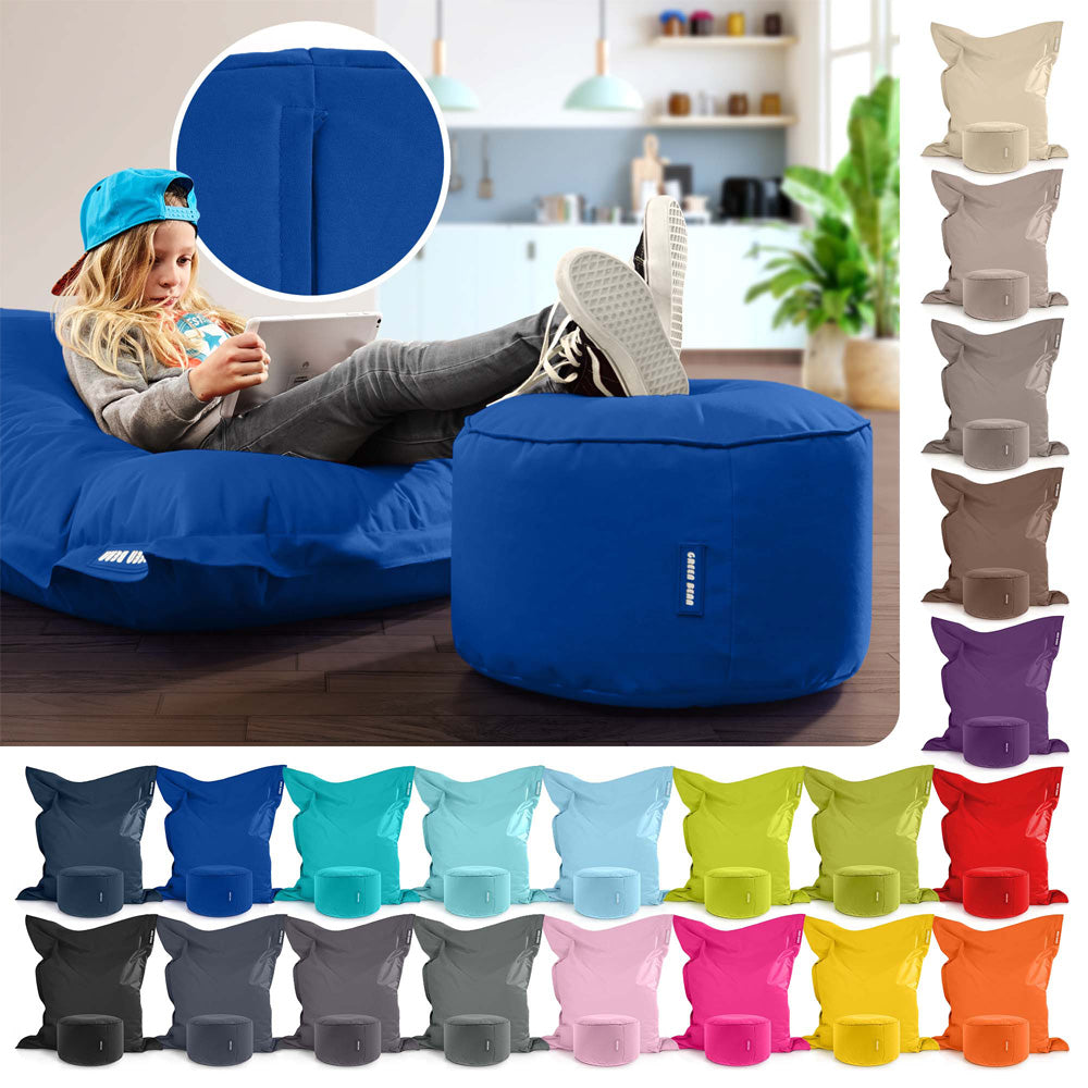 Lauko Sėdmaišių Komplektas Square XXL ir Stay Blue