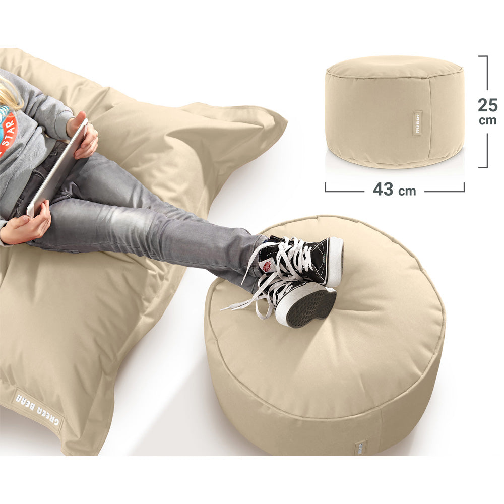 Lauko Pufas Stay Beige