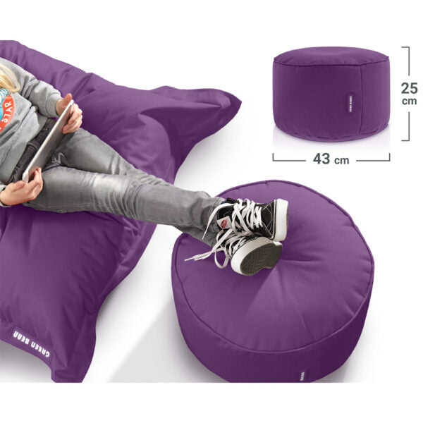 Lauko Pufas Stay Purple