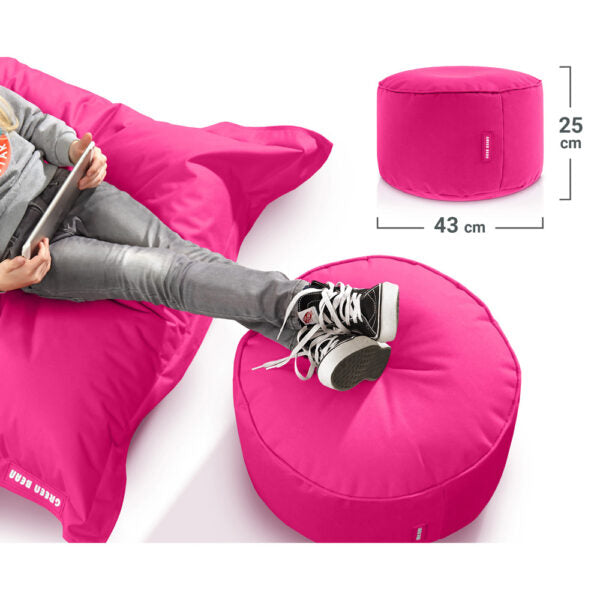 Lauko Pufas Stay Pink