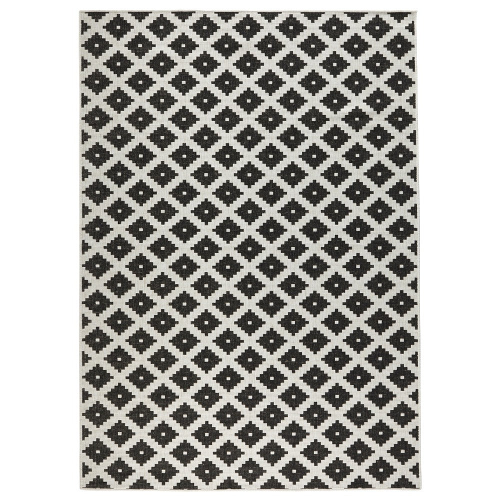Dvipusis Lauko Kilimas Nizza Black
