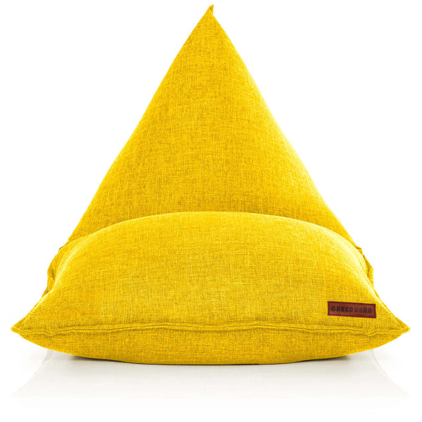 Sėdmaišis Triangle Indoor Yellow