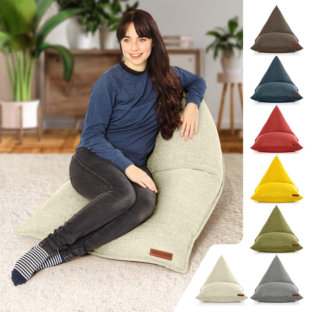 Sėdmaišis Triangle Indoor Beige