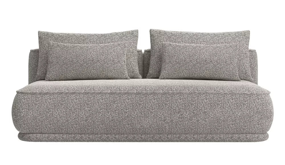 Trivietė sofa Leanno, tamsiai smėlinė