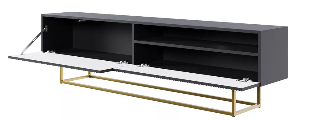 TV komoda Veldio, juoda
