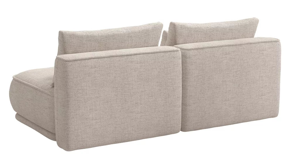 Trijų vietų sofa-lova Leanno, šviesiai smėlinė