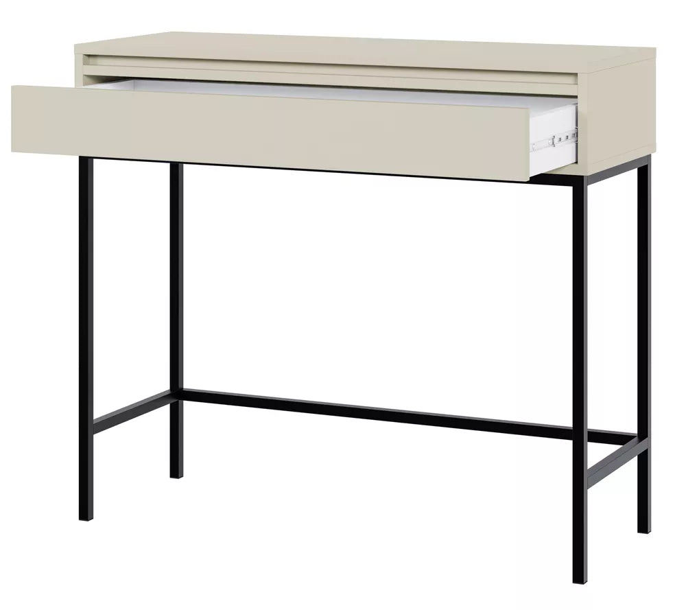 Konsolė Evo su stalčiumi ir stovu 90 cm, kašmyro