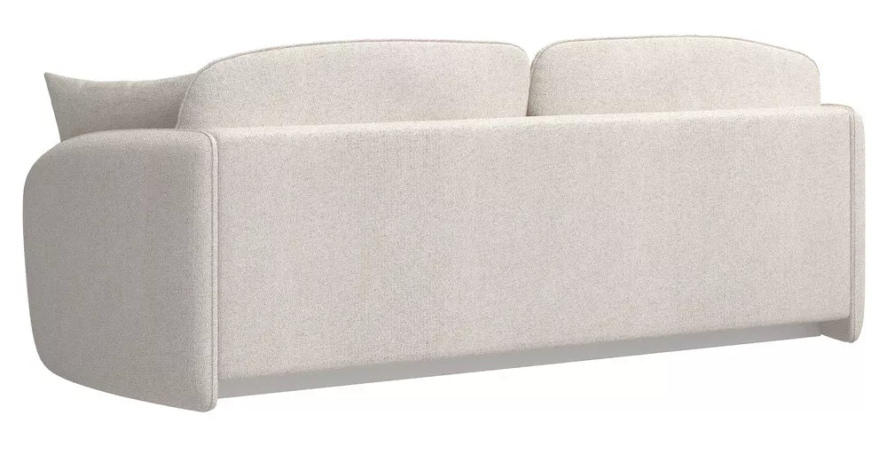 Trivietė išskleidžiama sofa Savoy, kreminė