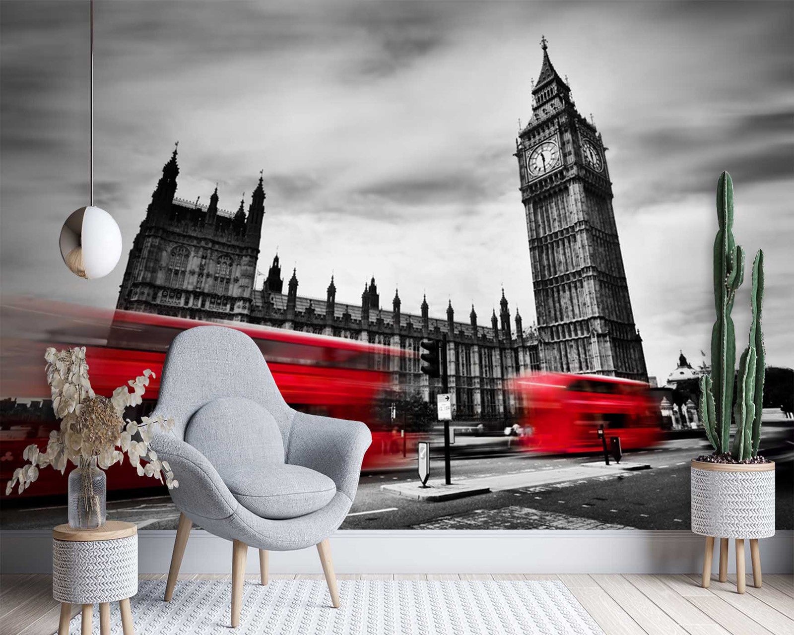 Fototapetai, Londono autobusas
