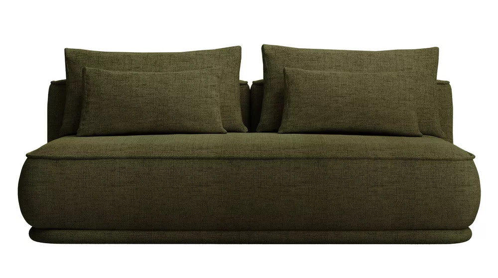 Trijų vietų sofa-lova Leanno, alyvinė