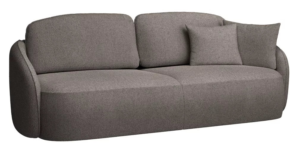 Trivietė išskleidžiama sofa Savoy, šviesiai ruda