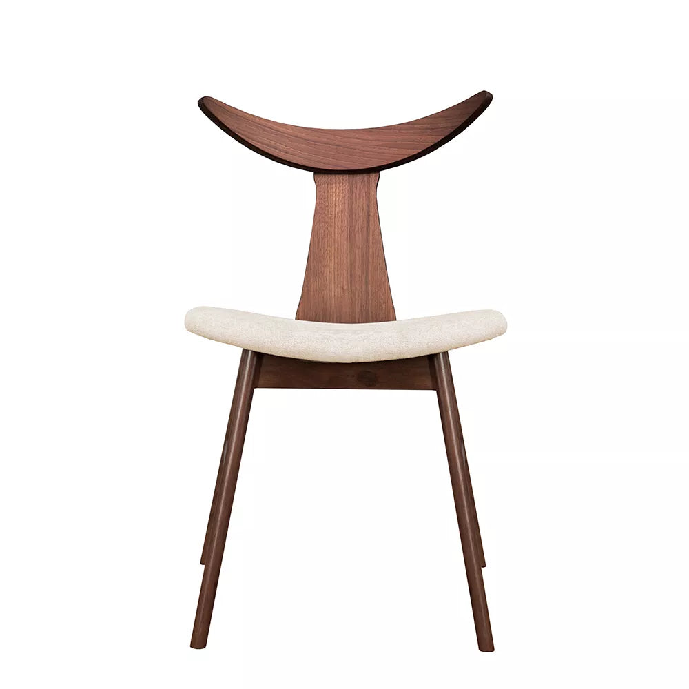 Medinė kėdė Henrico, riešuto