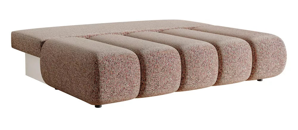 Tritvietė sofa Dandelino Mini, šviesiai rožinė
