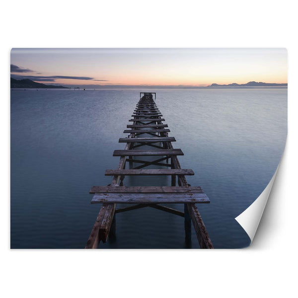 Fototapetai, Ežeras su tiltu