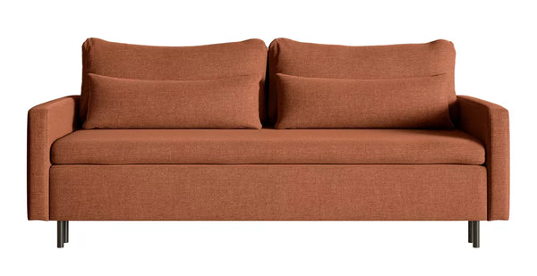 Trivietė sofa Umpro, vario spalvos