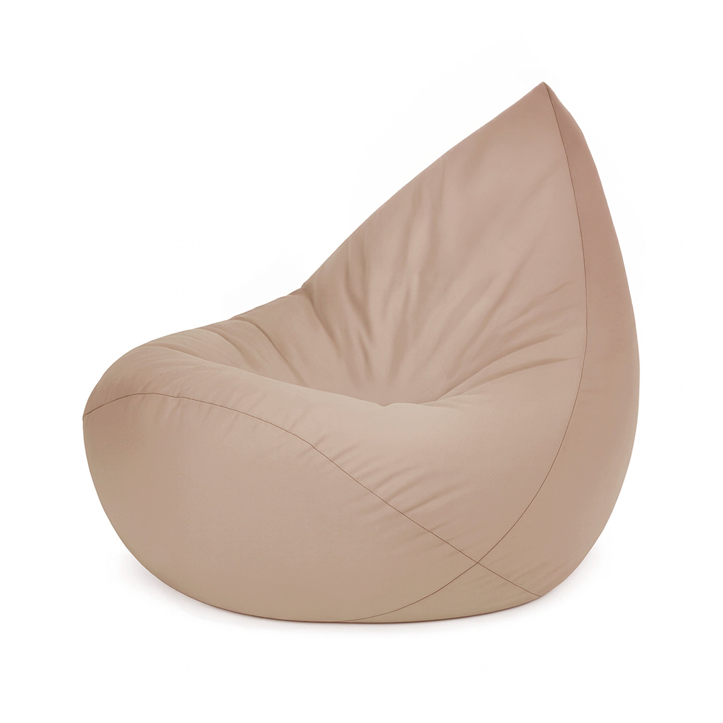 Sėdmaišis Plush Nest, smėlio, lauko, atsparus vandeniui