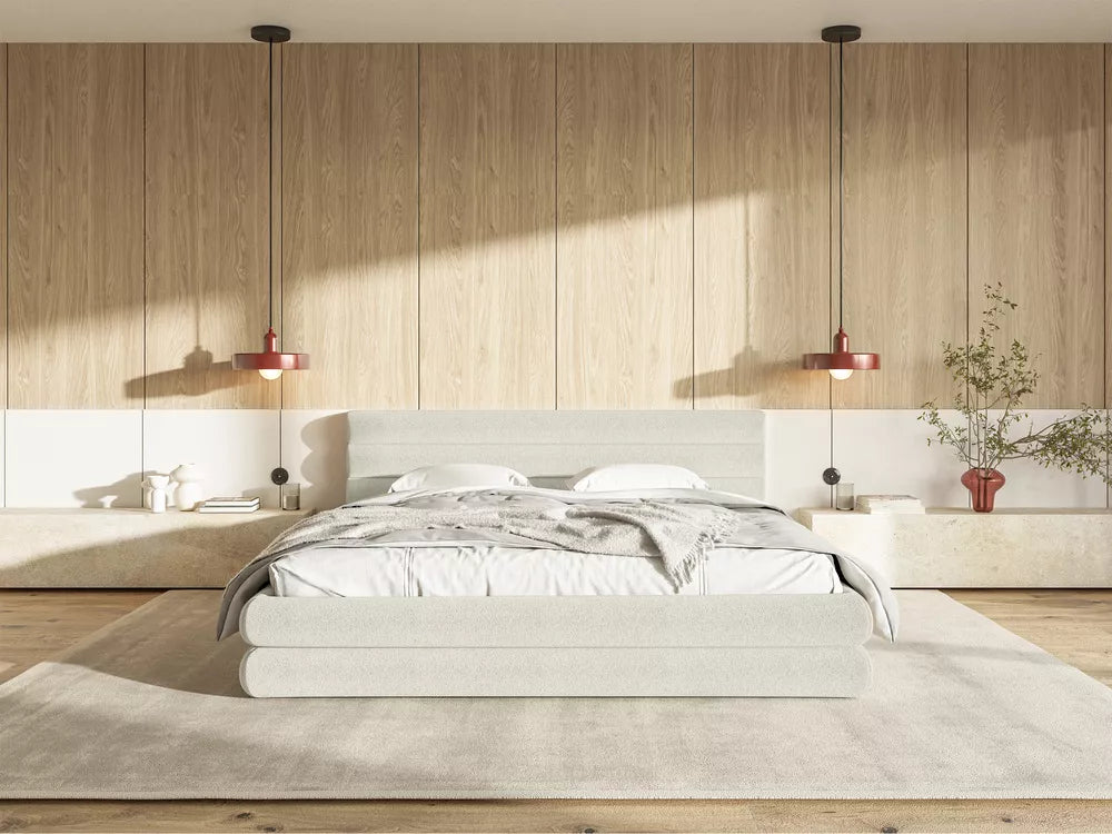 Lova Alegre, kreminė, 140x200 cm