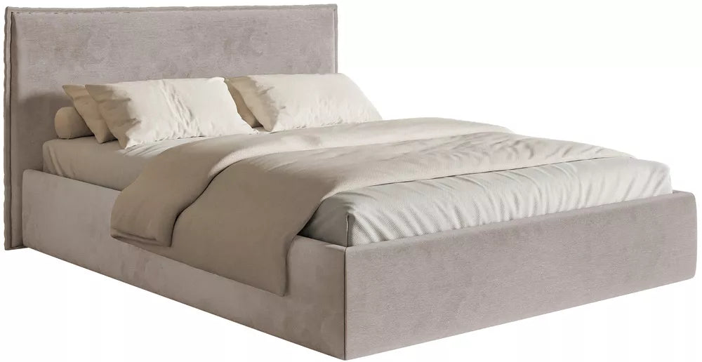 Lova Softie Slim, rudai pilka, 140x200 cm
