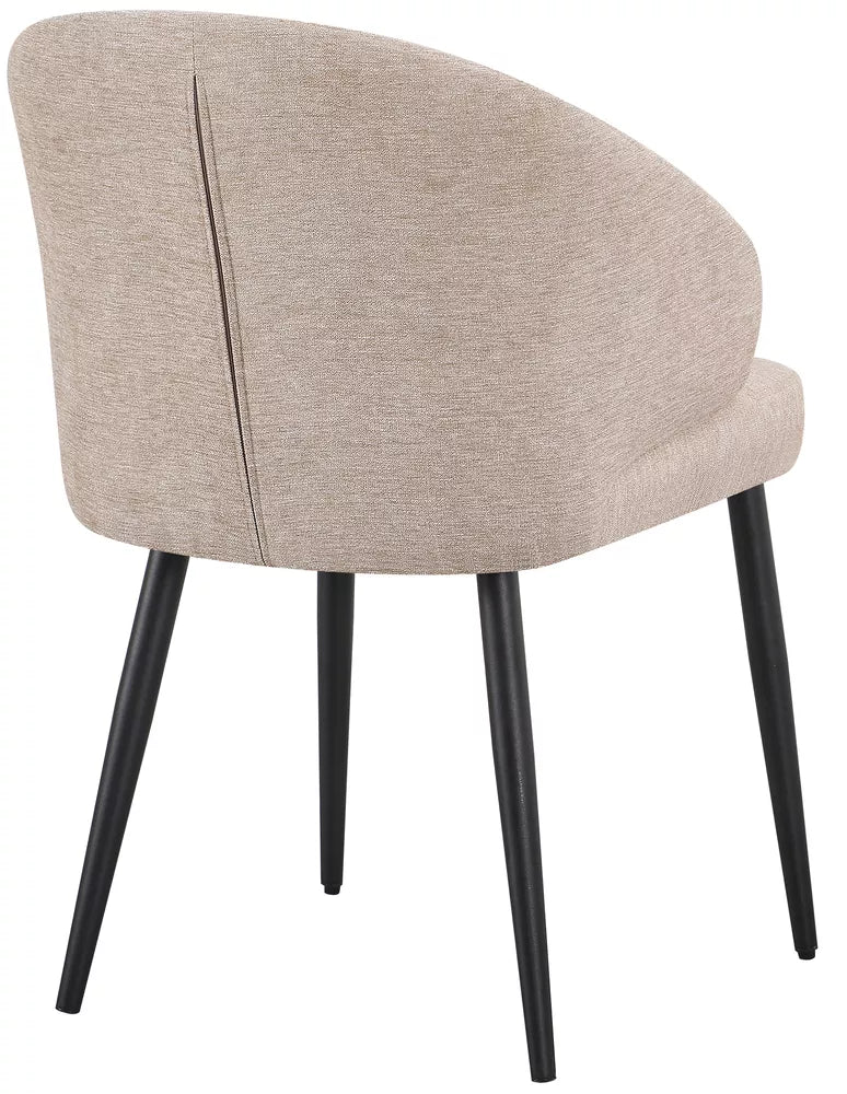 Minkšta kėdė Atiblle, tamsiai smėlinė