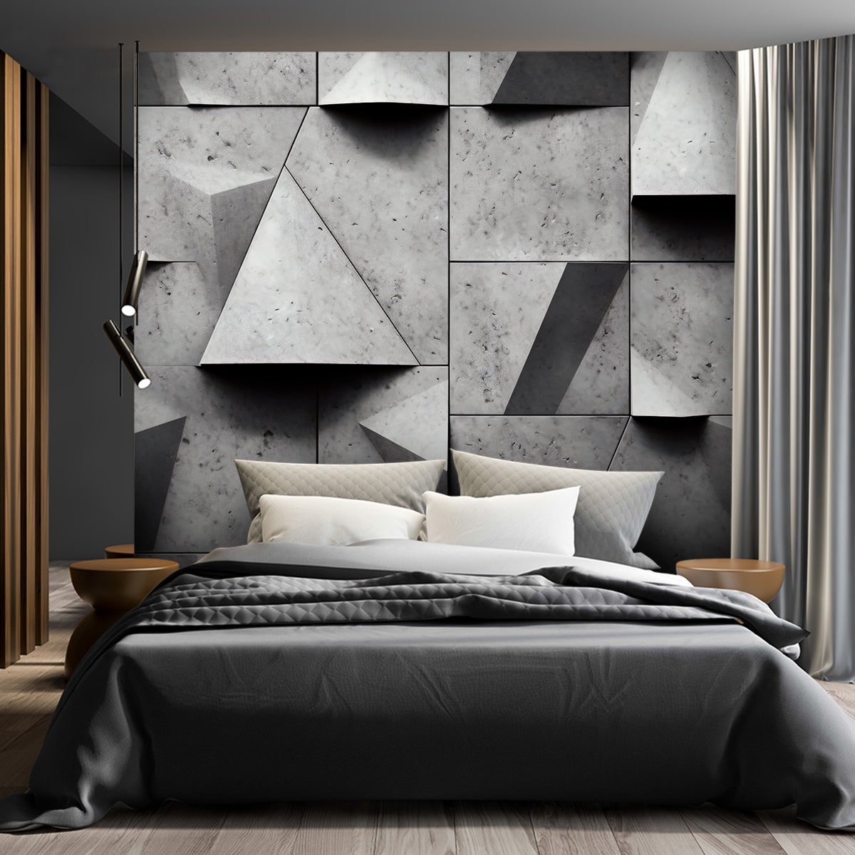 Fototapetai, Geometrinės figūros konkrečios 3D