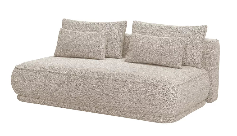Trivietė sofa Leanno, smėlinė