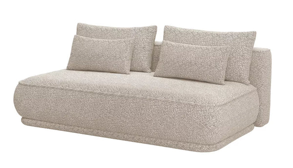 Trivietė sofa Leanno, smėlinė