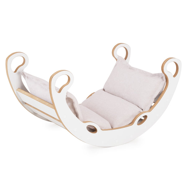 Supynės Plush Nest, smėlio, 2in1