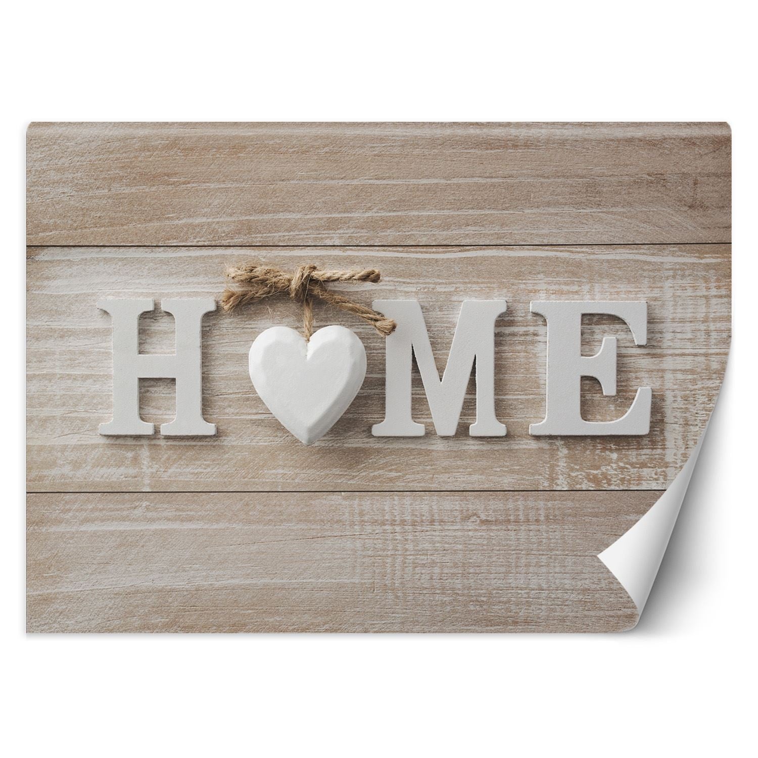 Fototapetai, su užrašu Home