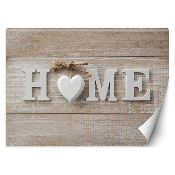 Fototapetai, su užrašu Home