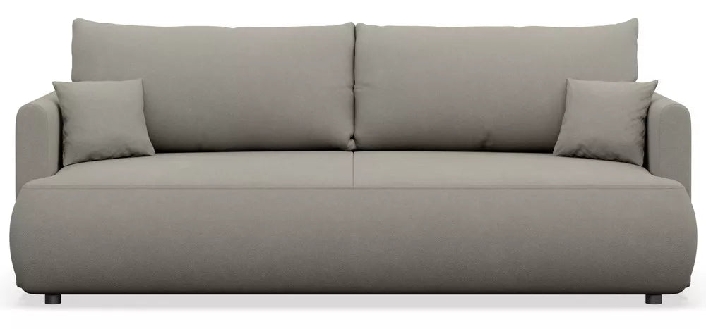 Trivietė sofa Ovo mini, šviesiai pilka