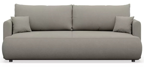Trivietė sofa Ovo mini, šviesiai pilka