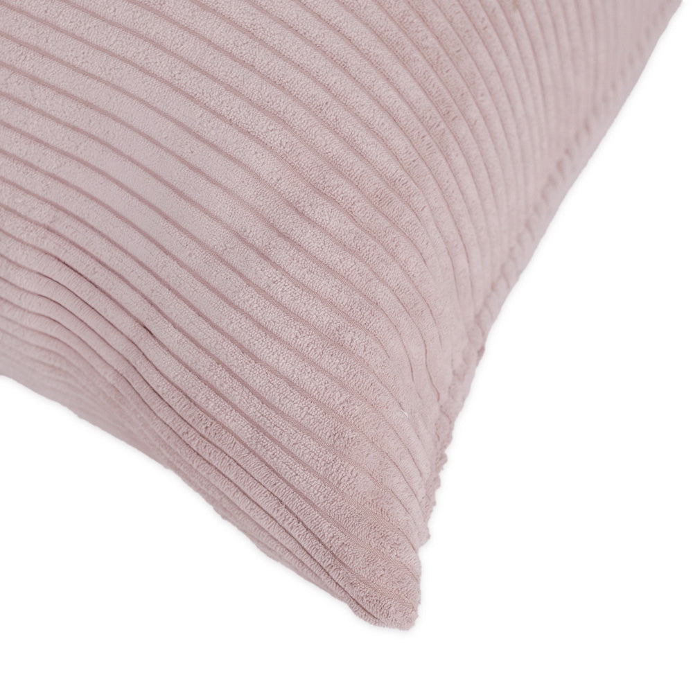 Sėdmaišis Plush Nest 120×80 cm, šviesiai rožinė, premium velvetas