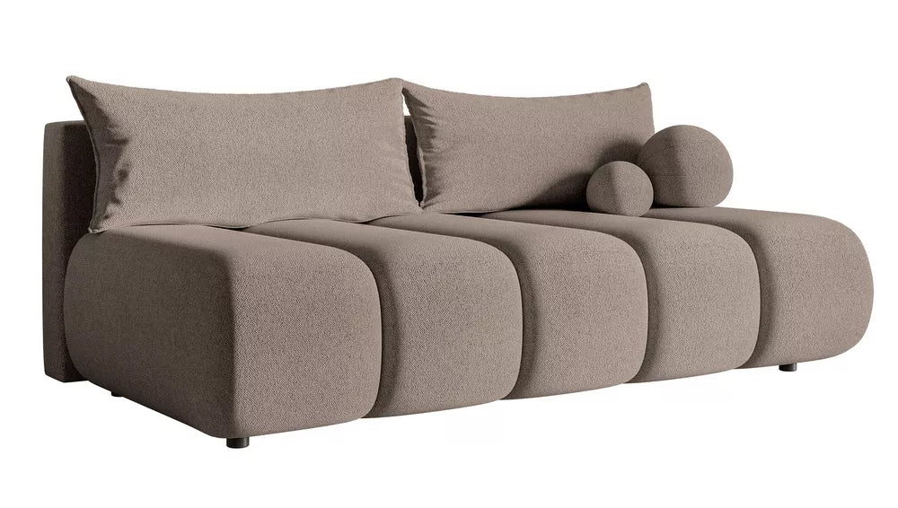 Trivietė sofa Dandelino Mini, smėlinė
