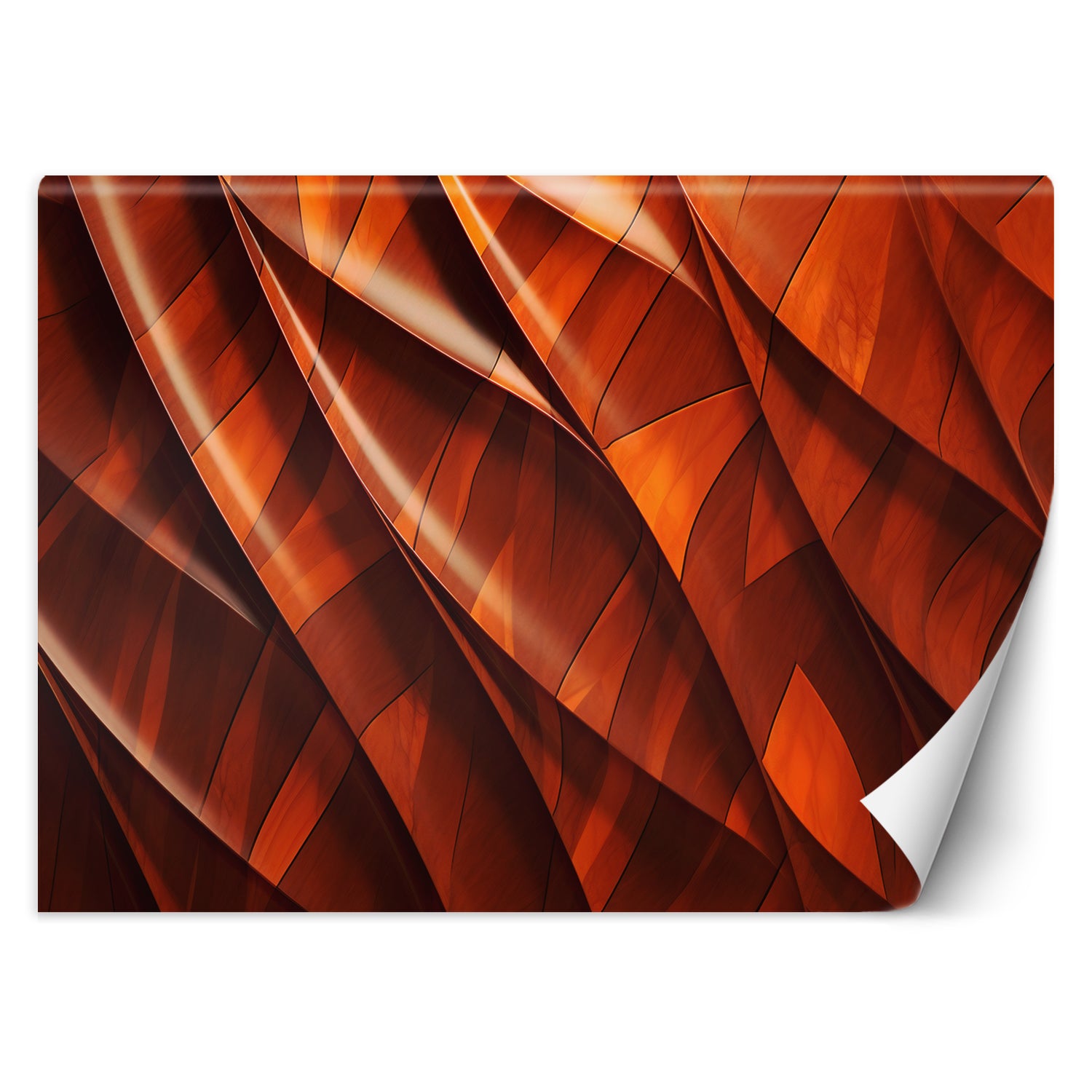 Fototapetai, Oranžinė tekstūra 3D