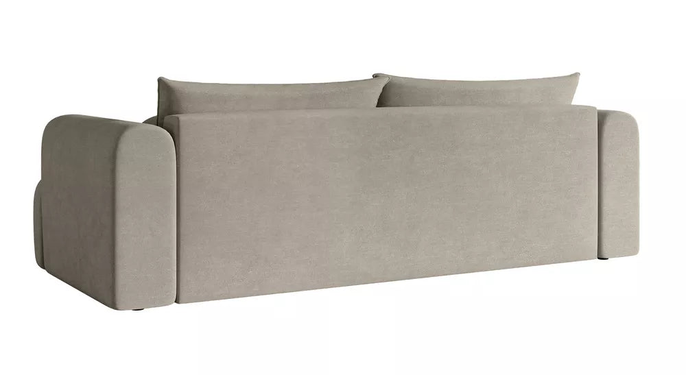 Trivietė sofa Dandelino, pilka